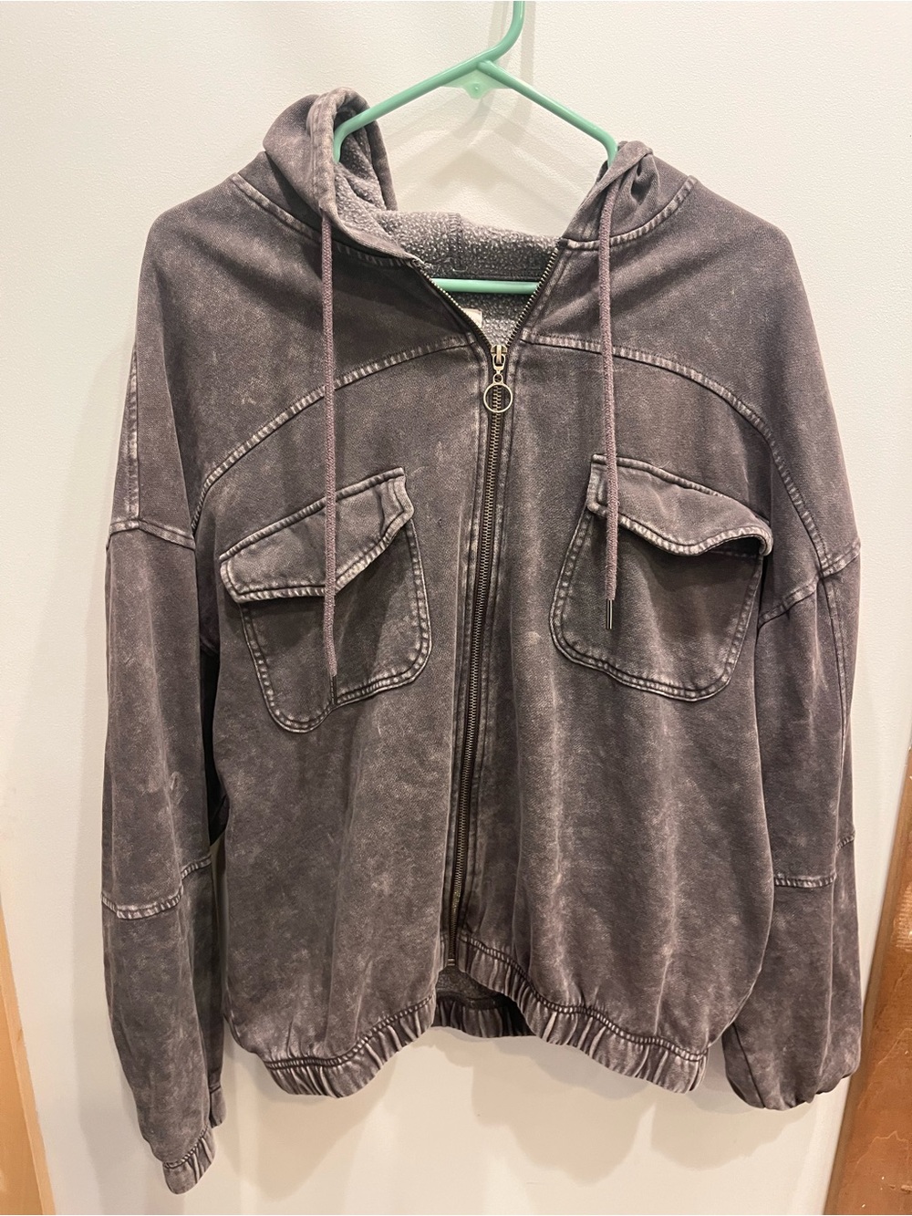 Sweethearts Los Angeles cargo zip up jacket